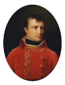 Napoleon Bonap. als 1.Konsul von Frankreich. Kopie nach dem Gemälde von Jacque