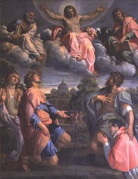 Christ in Glory with the Saints