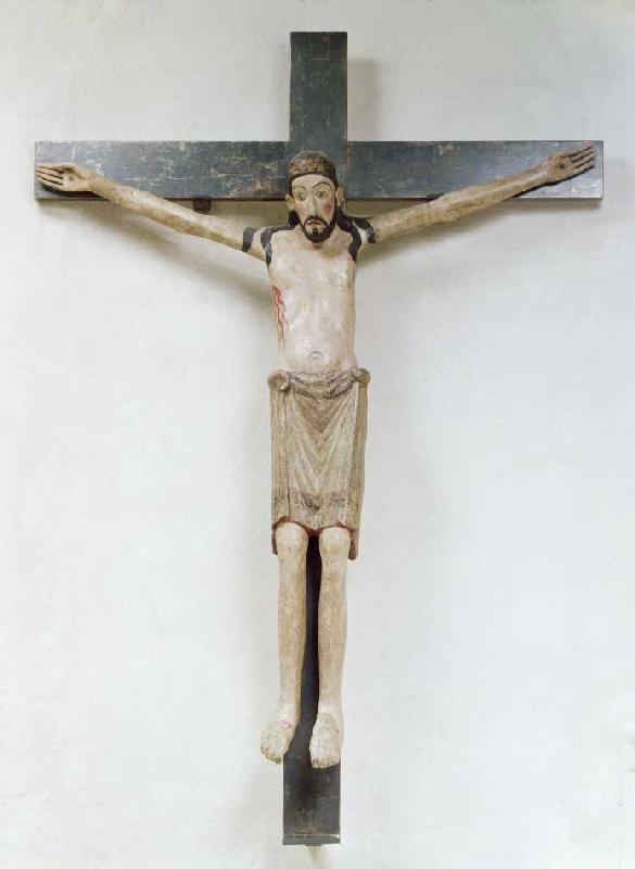 Kruzifix. 3. Viertel des 12. Jh. from Anonym Romanisch
