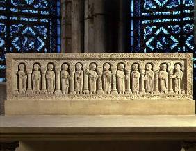 Apostles under Arcadescarved relief