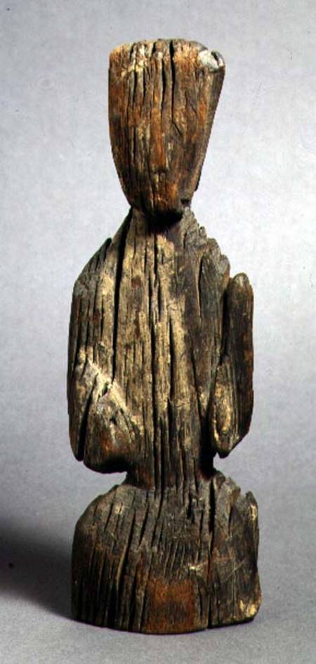 1992-146 Carved wooden figureHan dynasty from Anonymous painter