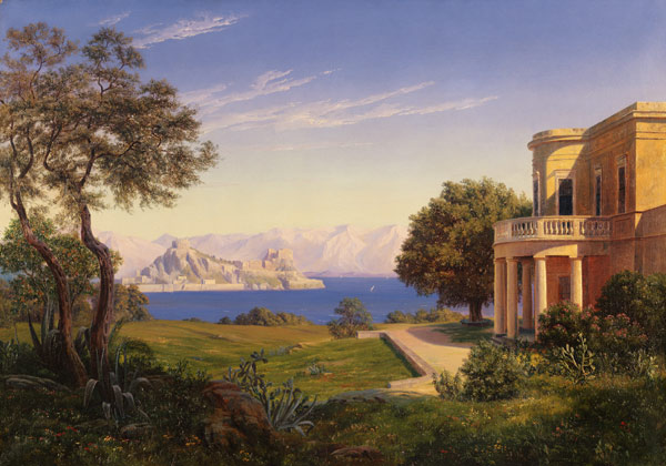 Villa Overlooking Capri from Anonymous painter