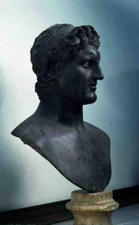 Bust of a Hellenistic Princepossibly Seleucus of Syria from Anonymous painter