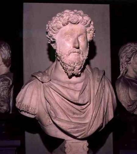 Bust of Marcus Aurelius (AD 121-180) from Anonymous painter