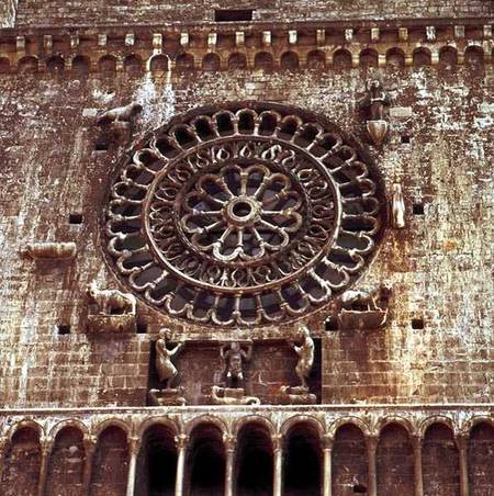 Exterior of the Rose Window from the North Transept from Anonymous painter