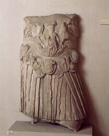 Front part of a mutilated torso in armourRoman from Anonymous painter