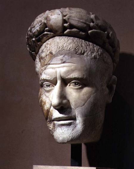 Head of Philip the Arab Roman Emperor (244-249) from Anonymous painter