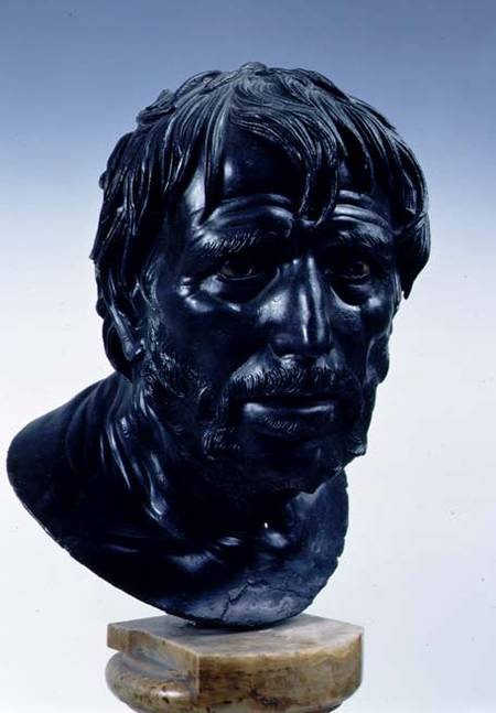 Portrait Bust of Seneca (c.4 BC-65 AD) 1st century AD from Anonymous painter