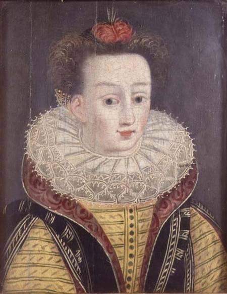 Portrait of a lady with ruff from Anonymous painter