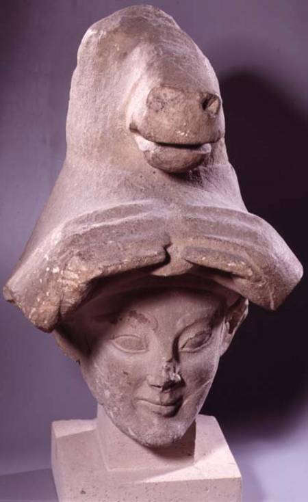 Priest with a bull's head head-dressCypro-Archaic Period from Anonymous painter