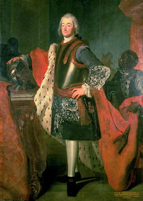 Prince Leopold Von Anhalt-Kothen (1694-1728), Patron of Bach from 1717-23 from Anonymous painter
