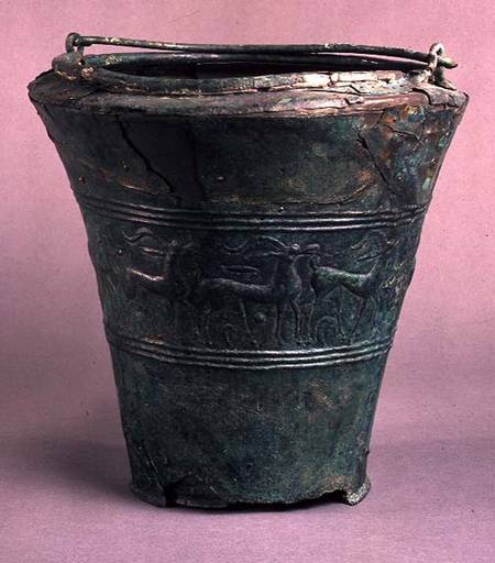 Situla with a repousse decorative bandprobably Italian or Eastern European from Anonymous painter