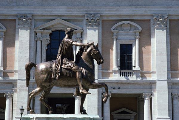 Equestrian Statue of Marcus Aurelius (AD 161-180) (photo)