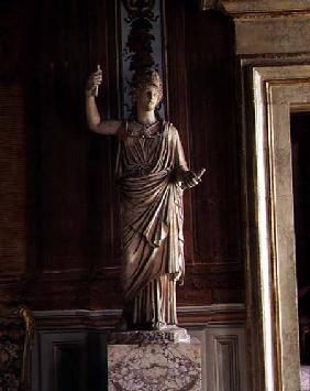 Antique statue of Minerva from the collection of Cardinal Pietro Aldobrandini
