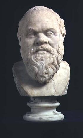 Portrait bust of Socrates (469-339 BC)