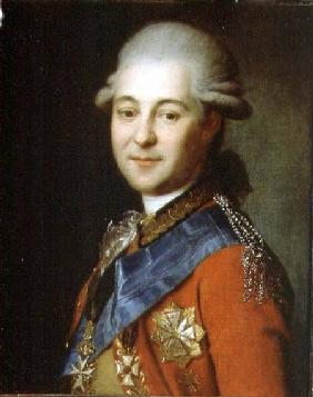 Portrait of Semeon Gavrilovich Zorich (1745-99)