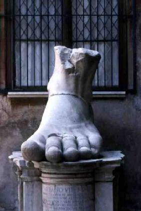 Sculpture of a Foot