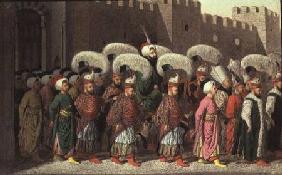Sultan Mahmud II: procession