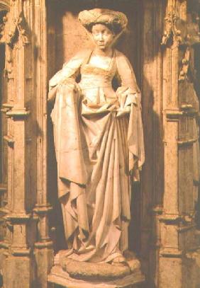 Wise virgin statuette from the tomb of Philibert the Fair (1480-1504) Duke of Savoy