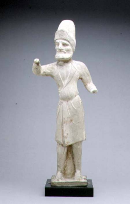 Tomb figure of a groom or merchant, Chinese,Tang Dynasty from Anonymous painter
