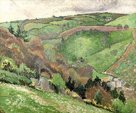 Valley Landscape from Anonymous painter