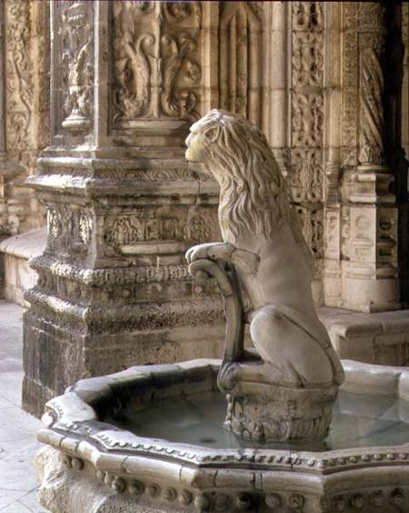 Votive Lion in the Cloisters from Anonymous painter