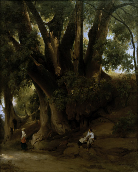 Tree Landscape from Anselm Feuerbach