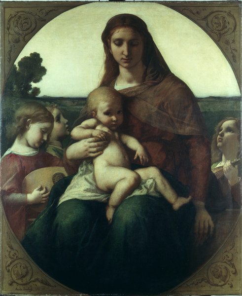 Mary with the Child from Anselm Feuerbach