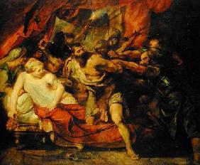 The Imprisonment of Samson, after a painting by Rubens