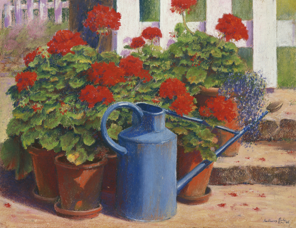Blue Watering Can from Anthony  Rule