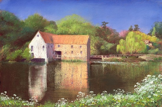 Springtime at the Mill, 2004 (pastel on paper)  from Anthony  Rule