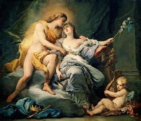 Apollo and Leucothea.