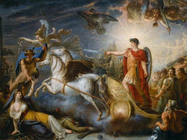 Allegory of the Surrender of Ulm from Antoine Francois Callet