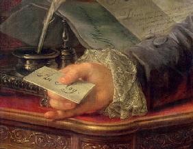 Charles Gravier (1719-87) Count of Vergennes (oil on canvas) (detail of 257923)