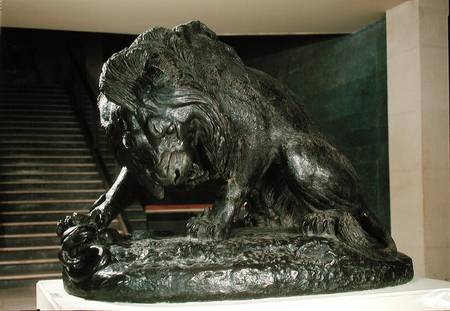 Lion and Snake from Antoine Louis Barye