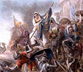 Jeanne Laisne Raises a Standard Against the Men of Bourgogne