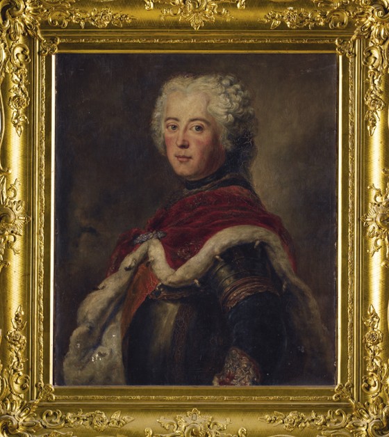 Portrait of Frederick II of Prussia (1712–1786) from Antoine Pesne