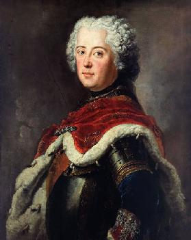Portrait of Frederick II of Prussia (1712–1786) as Crown Prince