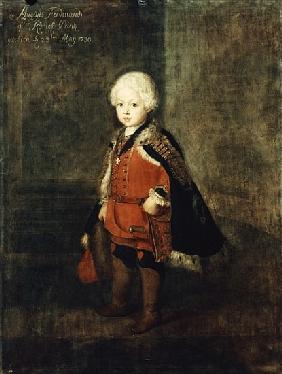 Prince Augustus William aged four