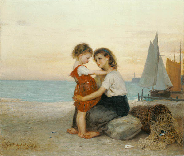 Sisters on the Beach from Anton Dieffenbach