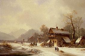 Top Bavarian village in winter from Anton Doll