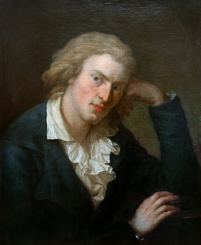 Portrait of Friedrich von Schiller (1759-1805) from Anton Graff
