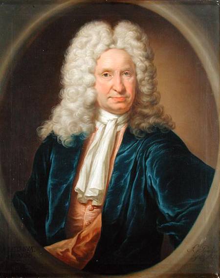 Portrait of Matthias Lutken (1652-1722) from Anton Paulsen