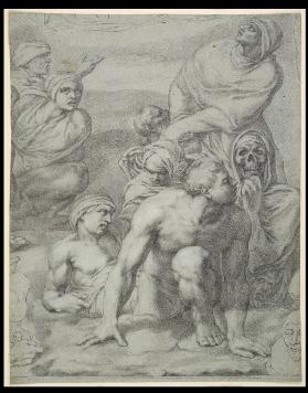 Group of Risen Dead from Michelangelo’s “Last Judgement”