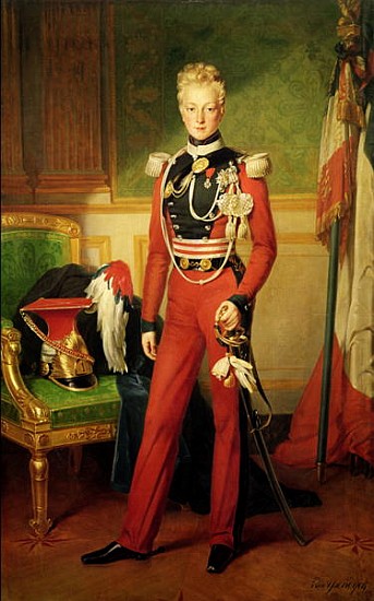 Louis-Charles-Philippe of Orleans (1814-96) Duke of Nemours from Anton van Ysendyck