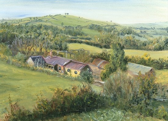 Meadow Farm Cottage, 1999 (oil on canvas)  from Antonia  Myatt