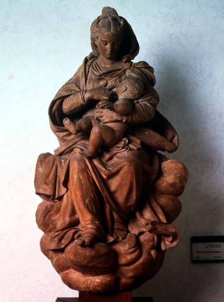 Madonna Suckling her Child, sculpture from Antonio  Begarelli