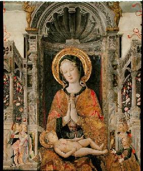 Virgin adoring the Child  (detail of 60664)