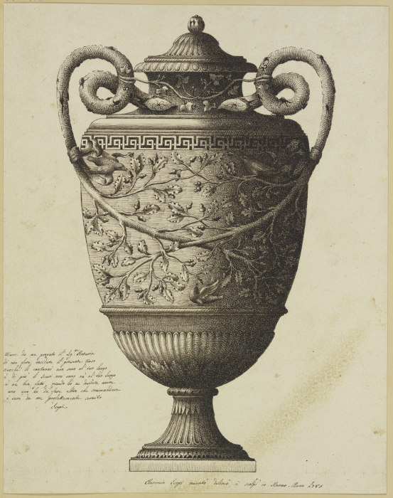 A vase from Antonio Isopi