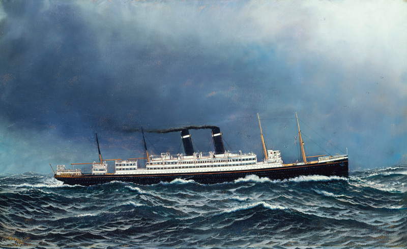 The Steamship 'Lapland' from Antonio Jacobson